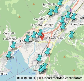 Mappa Via Bosca del Pomo, 24062 Costa Volpino BG, Italia (2.39667)