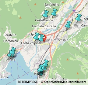 Mappa Via Bosca del Pomo, 24062 Costa Volpino BG, Italia (2.55438)