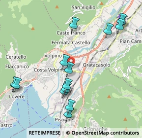 Mappa Via Bosca del Pomo, 24062 Costa Volpino BG, Italia (2.29143)