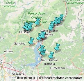 Mappa Via Bosca del Pomo, 24062 Costa Volpino BG, Italia (11.1945)