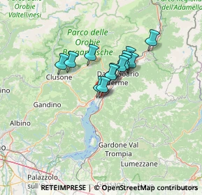 Mappa Via Bosca del Pomo, 24062 Costa Volpino BG, Italia (8.94769)