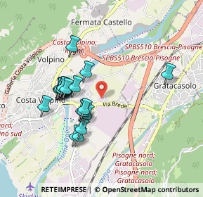 Mappa Via Bosca del Pomo, 24062 Costa Volpino BG, Italia (0.8125)