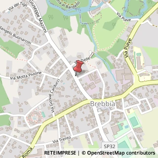 Mappa Via G. Mazzini, 12, 21020 Brebbia, Varese (Lombardia)