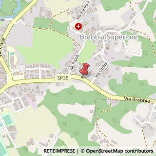 Mappa Via Cavour,  45, 21020 Brebbia, Varese (Lombardia)