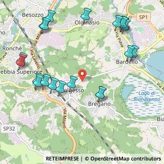 Mappa Via Fontanelle, 21020 Malgesso VA, Italia (1.29)