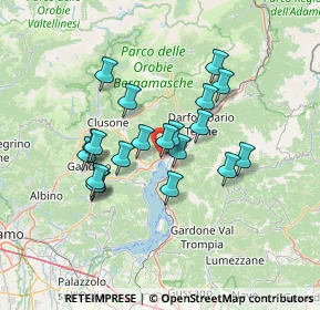 Mappa Via Fiume, 24062 Costa Volpino BG, Italia (11.219)