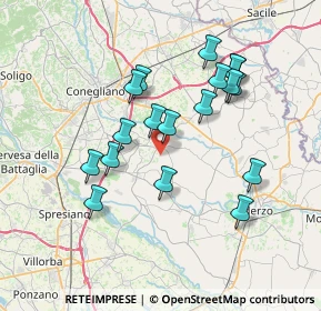 Mappa 31028 Vazzola TV, Italia (6.69111)
