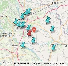 Mappa 31028 Vazzola TV, Italia (7.19267)