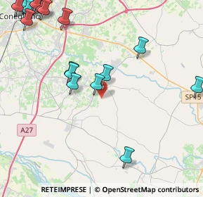 Mappa 31028 Vazzola TV, Italia (6.157)