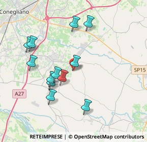 Mappa 31028 Vazzola TV, Italia (3.63167)