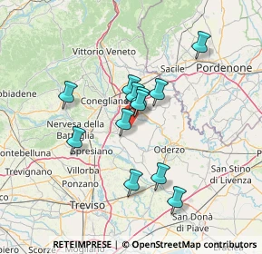 Mappa 31028 Vazzola TV, Italia (11.225)