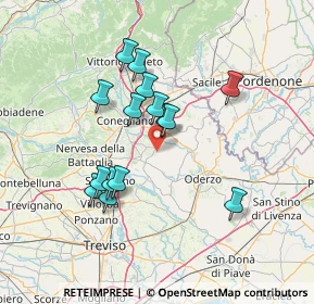 Mappa 31028 Vazzola TV, Italia (12.27133)