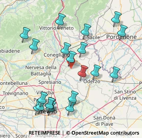 Mappa 31028 Vazzola TV, Italia (17.3355)