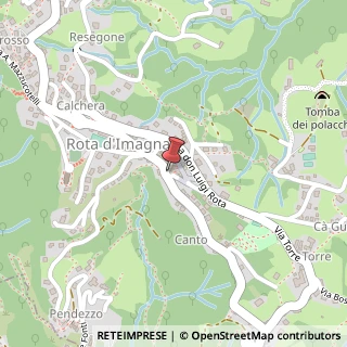 Mappa Via Calchera, 1, 24037 Rota d'Imagna, Bergamo (Lombardia)