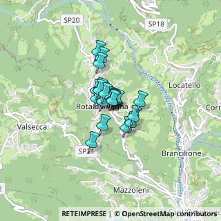 Mappa Via Calchera, 24037 Rota D'imagna BG, Italia (0.3875)