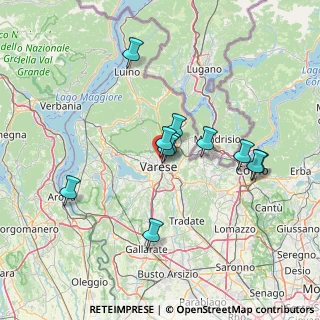 Mappa Via D. Montorfano, 21100 Varese VA, Italia (12.27636)