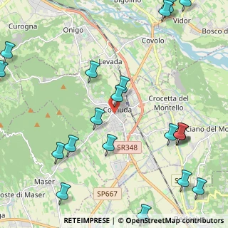 Mappa Piazza D. Orazio Mondin, 31041 Cornuda TV, Italia (2.922)