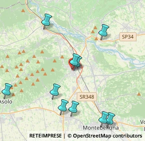 Mappa Piazza D. Orazio Mondin, 31041 Cornuda TV, Italia (4.83818)