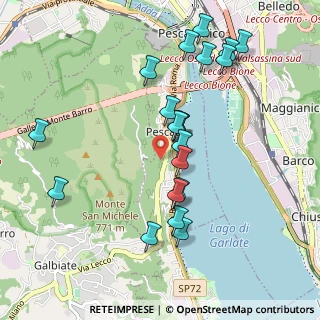 Mappa Via Belvedere, 23855 Pescate LC, Italia (0.985)