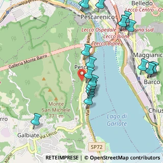 Mappa Via Belvedere, 23855 Pescate LC, Italia (1.2105)
