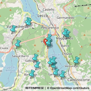 Mappa Via Belvedere, 23855 Pescate LC, Italia (2.21556)