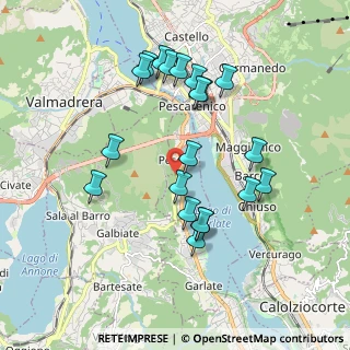 Mappa Via Belvedere, 23855 Pescate LC, Italia (1.8065)