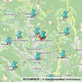 Mappa 24030 Corna Imagna BG, Italia (2.42)