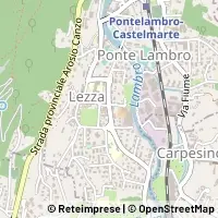 Mapa Ponte Lambro