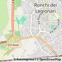 Hartă Ronchi dei Legionari