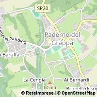 지도 Paderno del Grappa