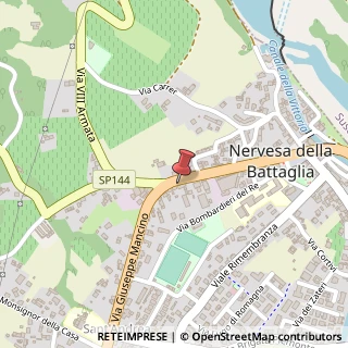 Mappa Via Gen. Gandolfo, 34, 31040 Nervesa della Battaglia, Treviso (Veneto)