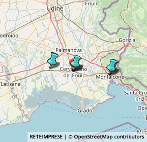 Mappa Cervignano Del Friuli, 33052 Cervignano del Friuli UD, Italia (8.34727)