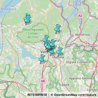 Mappa Via Emma Macchi Zonda, 21100 Varese VA, Italia (4.39)