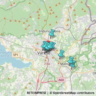 Mappa Via Filippo Turati, 21100 Varese VA, Italia (1.94)