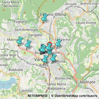 Mappa Via Filippo Turati, 21100 Varese VA, Italia (1.2275)