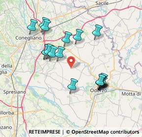 Mappa Via Campagna, 31028 Vazzola TV, Italia (7.03278)