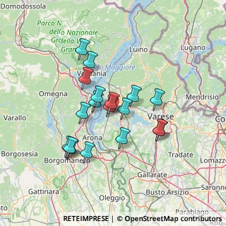 Mappa Via Roma, 21020 Brebbia VA, Italia (11.78056)