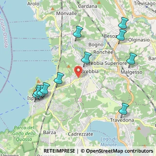 Mappa Via Roma, 21020 Brebbia VA, Italia (2.38455)
