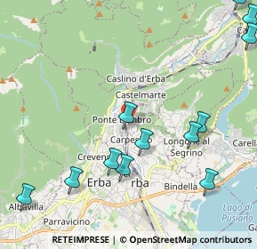 Mappa Via Fiume, 22037 Ponte Lambro CO, Italia (2.66833)