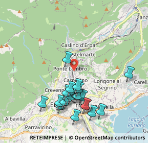 Mappa Via Fiume, 22037 Ponte Lambro CO, Italia (2.0015)