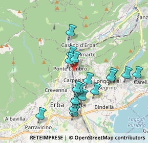 Mappa Via Fiume, 22037 Ponte Lambro CO, Italia (1.77412)