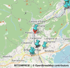 Mappa Via Fiume, 22037 Ponte Lambro CO, Italia (2.70091)