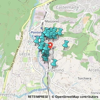 Mappa Via Fiume, 22037 Ponte Lambro CO, Italia (0.25)