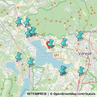 Mappa Via C. Rovera, 21026 Gavirate VA, Italia (4.63385)