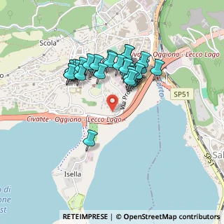 Mappa Via del Roccolo, 23862 Civate LC, Italia (0.38621)
