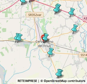 Mappa SR352, 33052 Cervignano del Friuli UD, Italia (6.08)