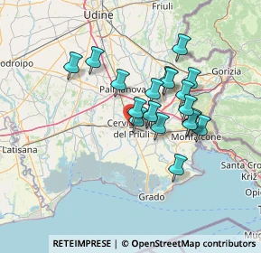 Mappa SR352, 33052 Cervignano del Friuli UD, Italia (11.08222)