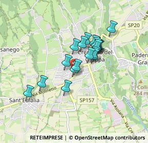 Mappa Via Molinetto, 31017 Crespano del Grappa TV, Italia (0.6455)