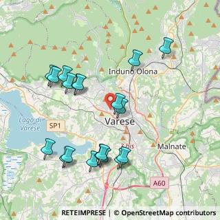 Mappa Via L. Brambilla, 21100 Varese VA, Italia (4.21105)