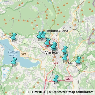 Mappa Via L. Brambilla, 21100 Varese VA, Italia (3.63182)